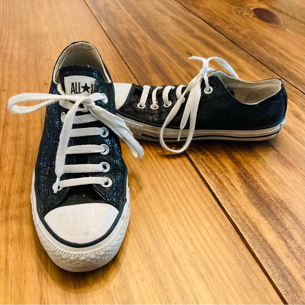 Converse Chuck Taylor All Star Low Sequin Sparkle Low Top Shoes